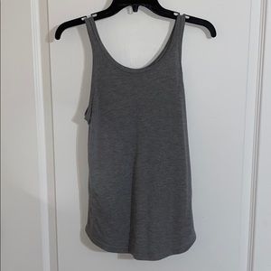 Topshop gray simple tank top (10)